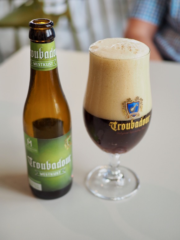 Troubadour bier bij Foodbar Huis de Cluuse Brugge