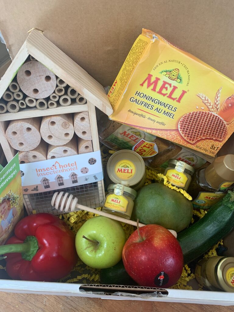 Honing en bij-pakket van Meli